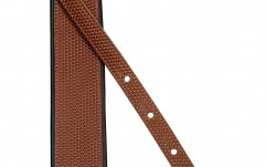 Curea chitară Ortega Genuine Leather Strap - Tan Braid