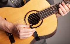 Curea chitară Ortega Nylon Guitar Strap - black with hook