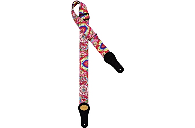 Curea chitară Ortega Nylon with Suede - 50mm ''Peace 68''