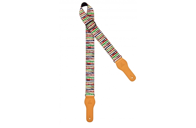 Curea chitară Ortega Striped Guitar Strap