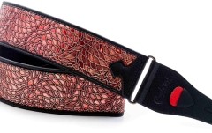 Curea chitară RightOn Alien Red