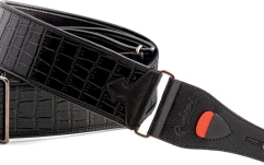 Curea chitară RightOn Alligator  Black