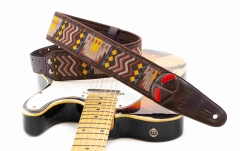 Curea chitară RightOn Azteca Black