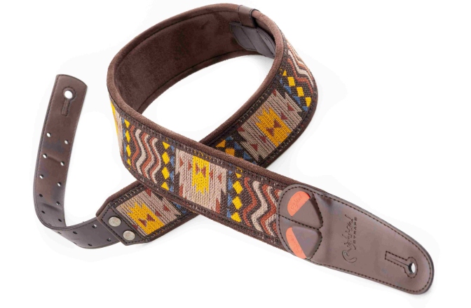 Curea chitară RightOn Azteca Black