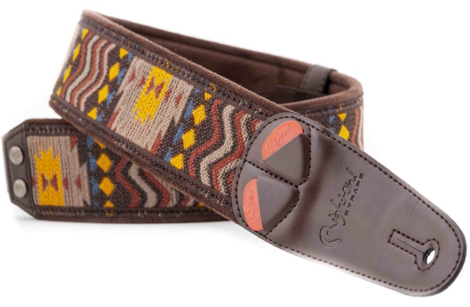 Curea chitară RightOn Azteca Black