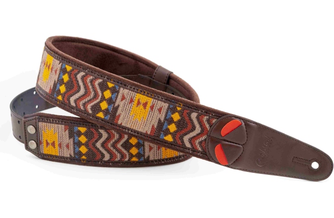 Curea chitară RightOn Azteca Black
