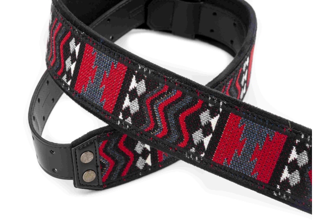 Curea chitară RightOn Azteca Black