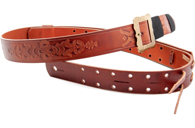 Curea chitară RightOn B.m. Bohemian  Light Brown