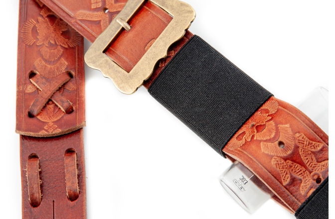 Curea chitară RightOn B.m. Bohemian  Light Brown