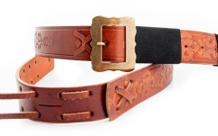 Curea chitară RightOn B.m. Bohemian  Light Brown