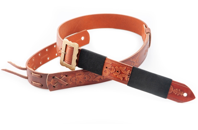 Curea chitară RightOn B.m. Bohemian  Light Brown