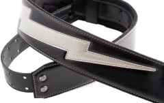Curea chitară RightOn Bolt Ii Silver Glitter