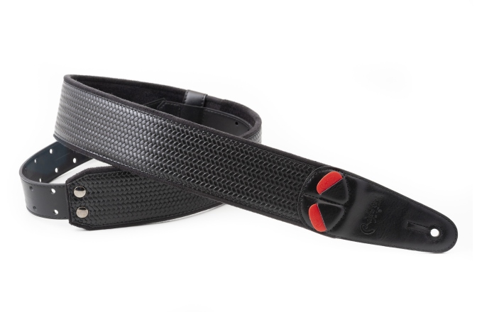 Curea chitară RightOn Bond-60 Black
