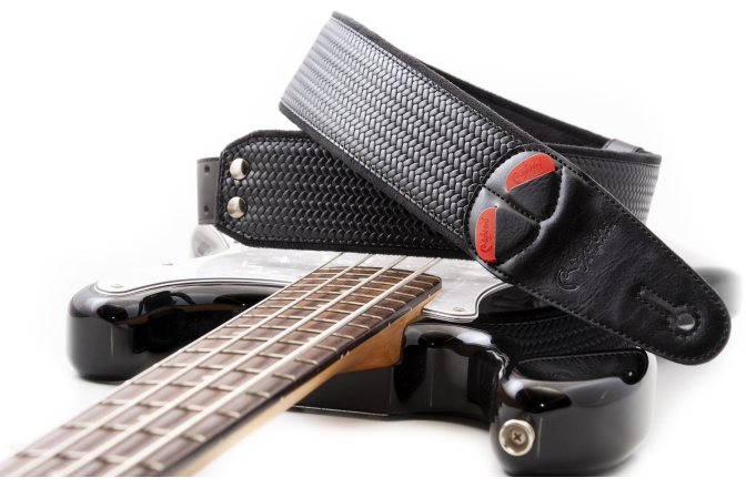 Curea chitară RightOn Bond-60 Black