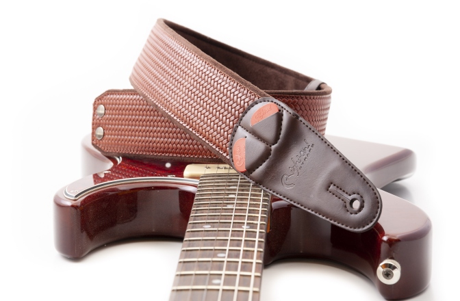 Curea chitară RightOn Bond-60 Brown