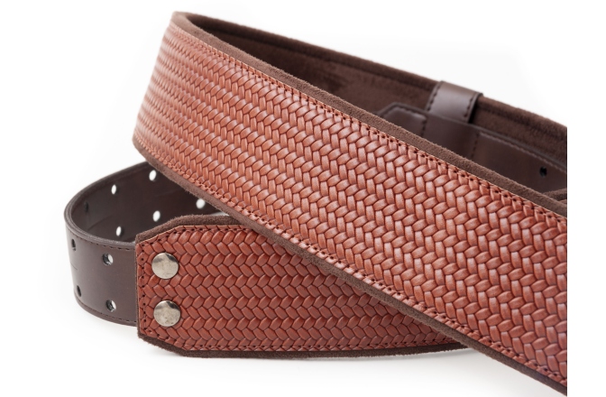 Curea chitară RightOn Bond-60 Brown