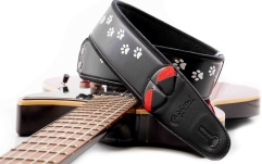 Curea chitară RightOn Cat Black