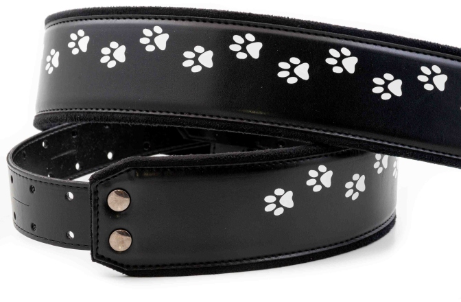 Curea chitară RightOn Cat Black