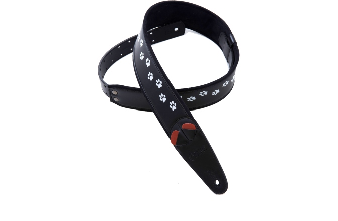 Curea chitară RightOn Cat Black