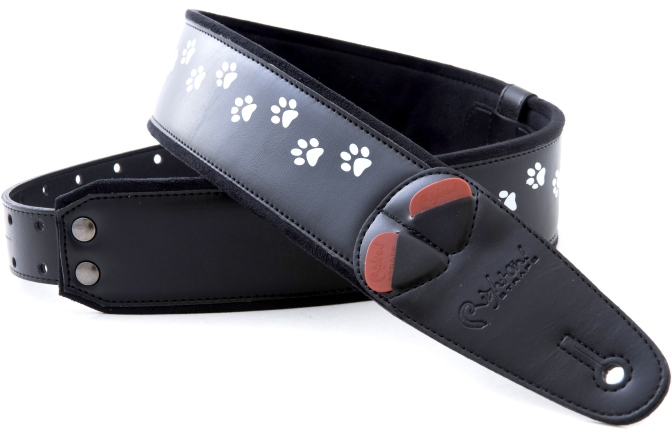 Curea chitară RightOn Cat Black