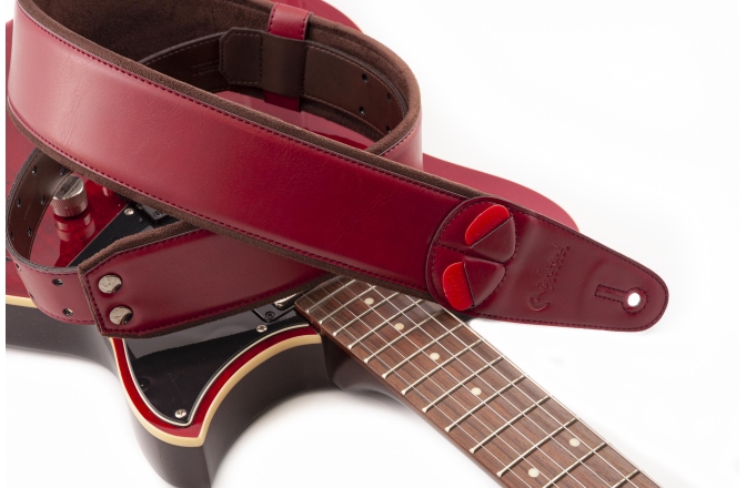 Curea chitară RightOn Charm-60 Red