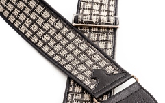 Curea chitară RightOn Checker Ii Black