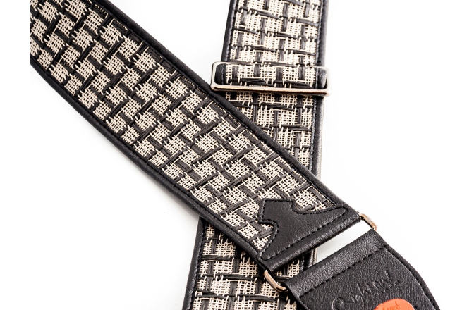 Curea chitară RightOn Checker Ii Black