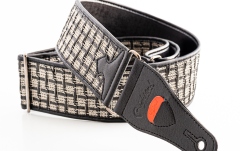 Curea chitară RightOn Checker Ii Black