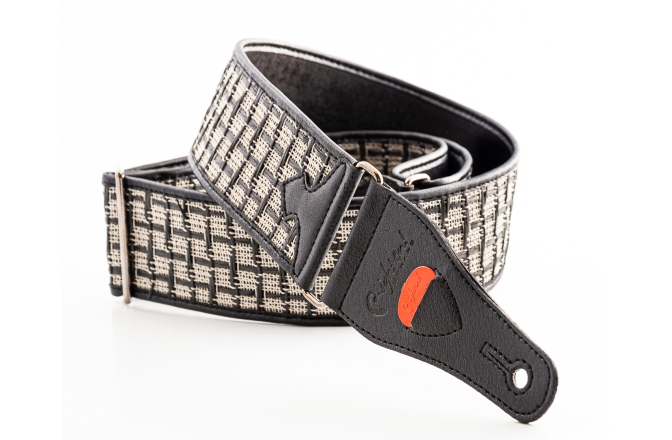 Curea chitară RightOn Checker Ii Black