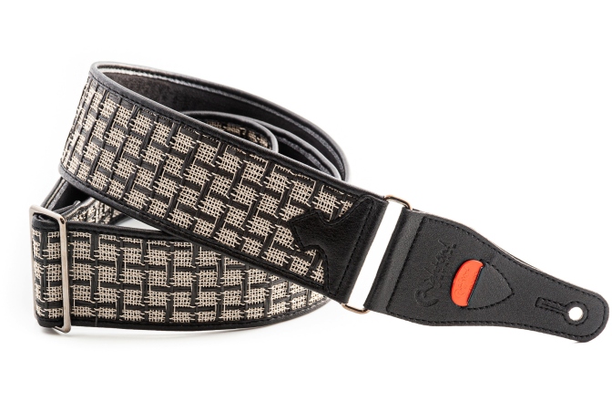 Curea chitară RightOn Checker Ii Black