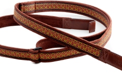 Curea chitară RightOn Classical-dual-hook Havana Brown