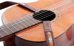 Curea chitară RightOn Classical-dual-hook-rumba Brown