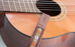 Curea chitară RightOn Classical-dual-hook-rumba Brown