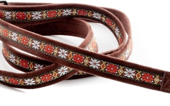 Curea chitară RightOn Classical-dual-hook-rumba Brown