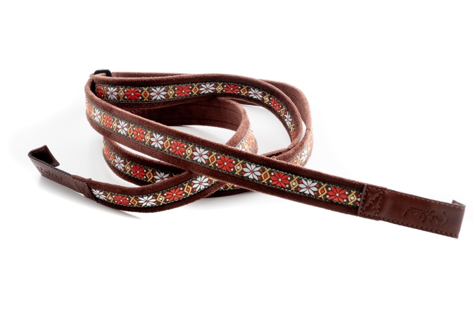 Curea chitară RightOn Classical-dual-hook-rumba Brown