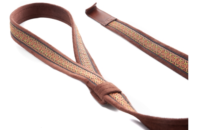 Curea chitară RightOn Classical-hook-havana Brown