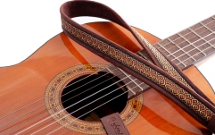 Curea chitară RightOn Classical-hook-havana Brown