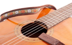 Curea chitară RightOn Classical-hook-rumba Brown
