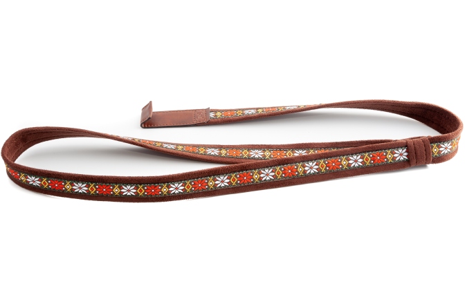 Curea chitară RightOn Classical-hook-rumba Brown