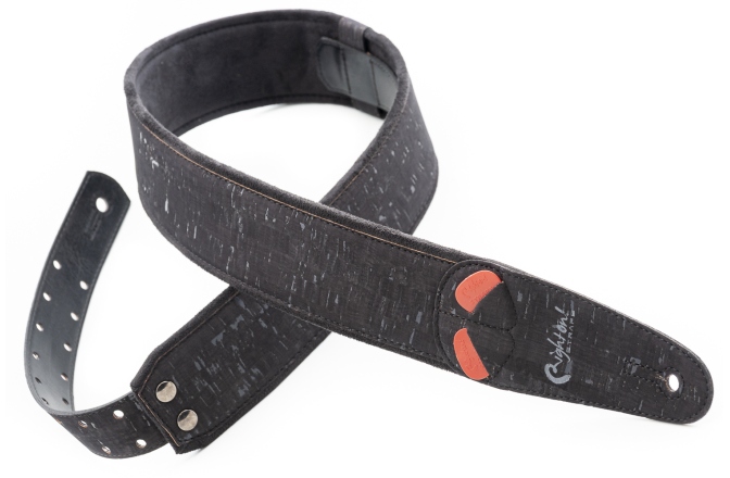 Curea chitară RightOn Cork Black