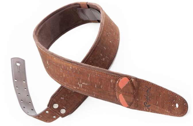 Curea chitară RightOn Cork Brown