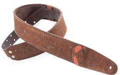 Curea chitară RightOn Cork Brown