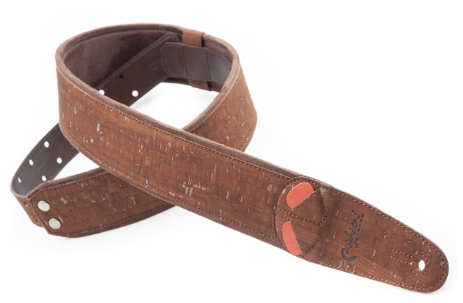 Curea chitară RightOn Cork Brown