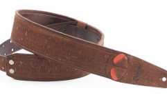 Curea chitară RightOn Cork Brown
