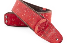 Curea chitară RightOn Cork Red