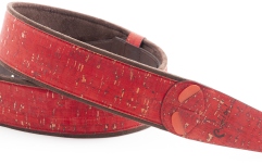 Curea chitară RightOn Cork Red