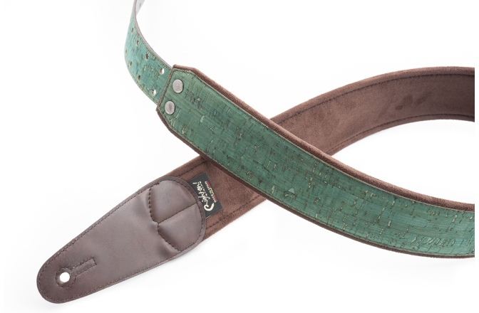 Curea chitară RightOn Cork Teal