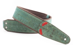 Curea chitară RightOn Cork Teal