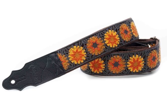 Curea chitară RightOn Crochet Brown