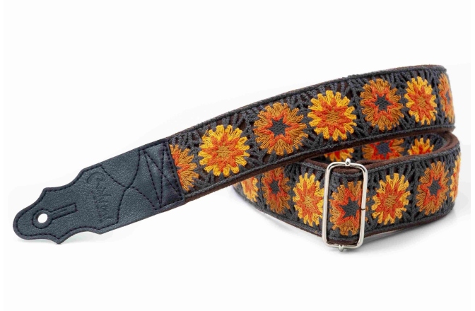 Curea chitară RightOn Crochet Brown